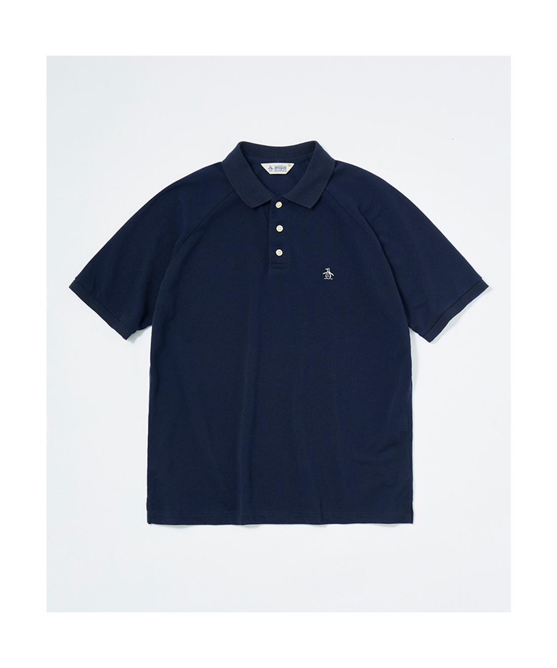 【堅苦しさ】ペンギン バイ マンシングウェア 60’ S RAGLAN SLEEVE Graphic POLO 半袖スポーツシャツ メンズ 成人男性 すべり出し型青写真 ラグラン捩り プルオーバー ゴルフ お召しもの 今めかしい 運動競技 ブランド名 MU5SHS07M