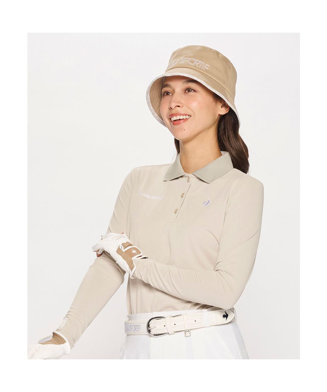 【公式】ルコックスポルティフ ゴルフ 長袖ポロシャツ レディース 女性 吸汗速乾 ストレッチ UVカット UPF15 サンスクリーン KEEP CLEAN シャツ ゴルフ おしゃれ スポーツ ブランド LG5SLS01L 2025年春夏モデル