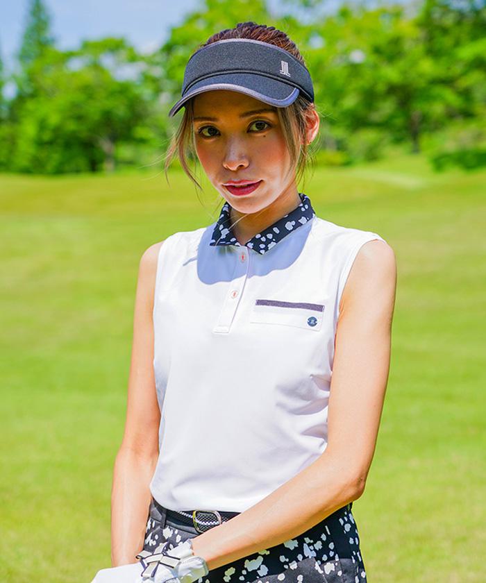 LANVIN SPORT 公式 ランバン スポール フリルノースリーブシャツ