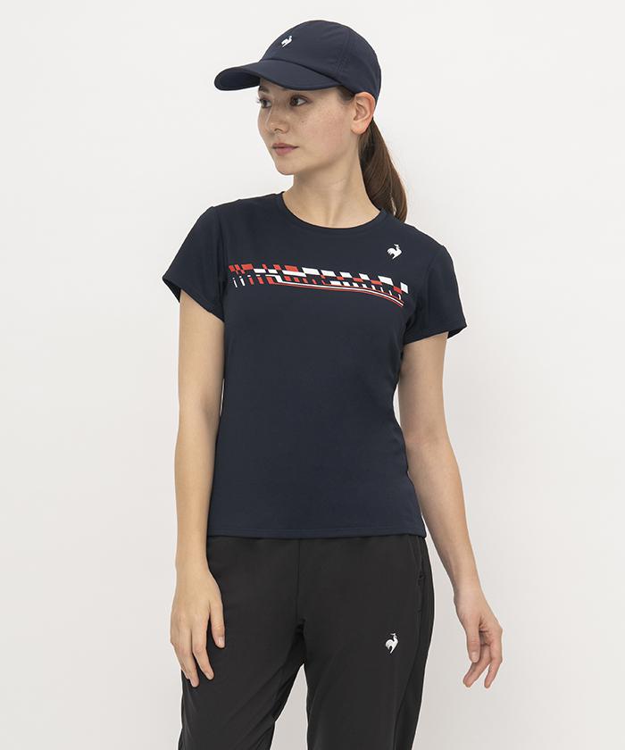 公式 ルコックスポルティフ テニス ゲームシャツ レディース 吸汗速乾 UV 遮熱 クーリング 消臭 JTA公認 Tシャツ LN5FHT31L 25FW 楽天市場】【前後2way】 テニス ルコック JTA公認 SUNSCREEN