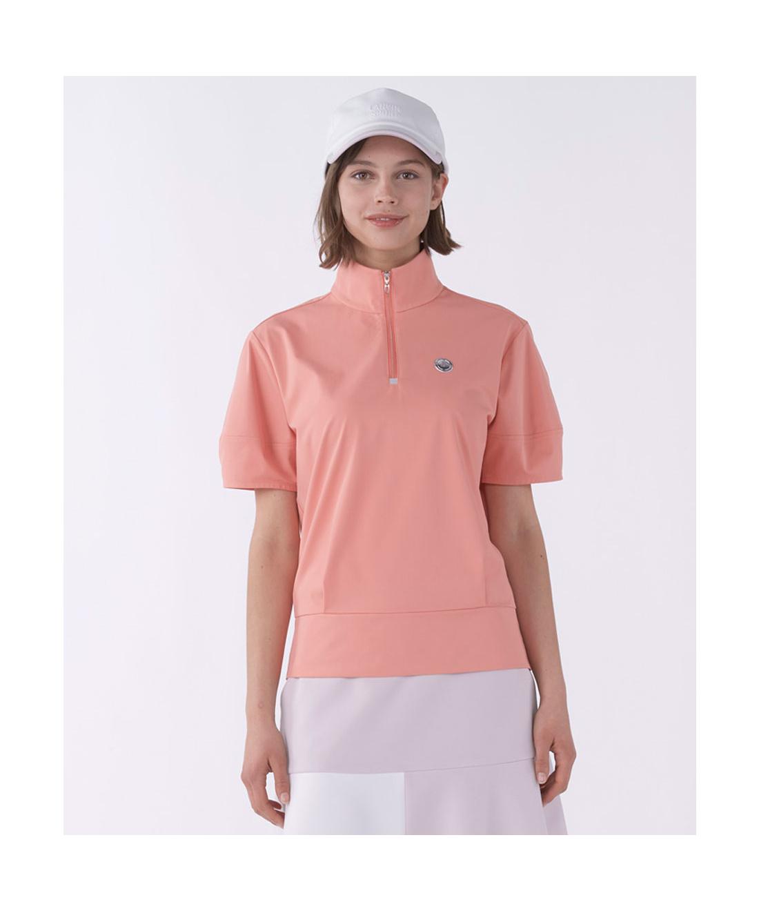 【百貨店大売り出し 37%OFF】【堅苦しさ】 ランバン スポール LANVIN SPORT 軽気球衣袂5分袖プルオーバー レディース 亭主もち 吸汗速乾 UV撥ねのける 遮熱 クーリング Sunscreen NIR ゴルフ 今めかしい 運動競技 ブランド名 VG5FHS22L 2025年秋冬ひな形