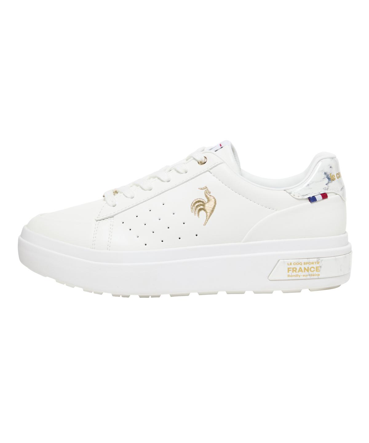 【堅苦しさ】ルコックスポルティフ le coq sportif スニーカー 靴 LCS セーヴル PF II(雨合羽腹積もり/厚底/消臭) レディース お上さん 晴雨兼用 オーソライト 形づくる 運動競技 ブランド名 LU5FRS76LZ