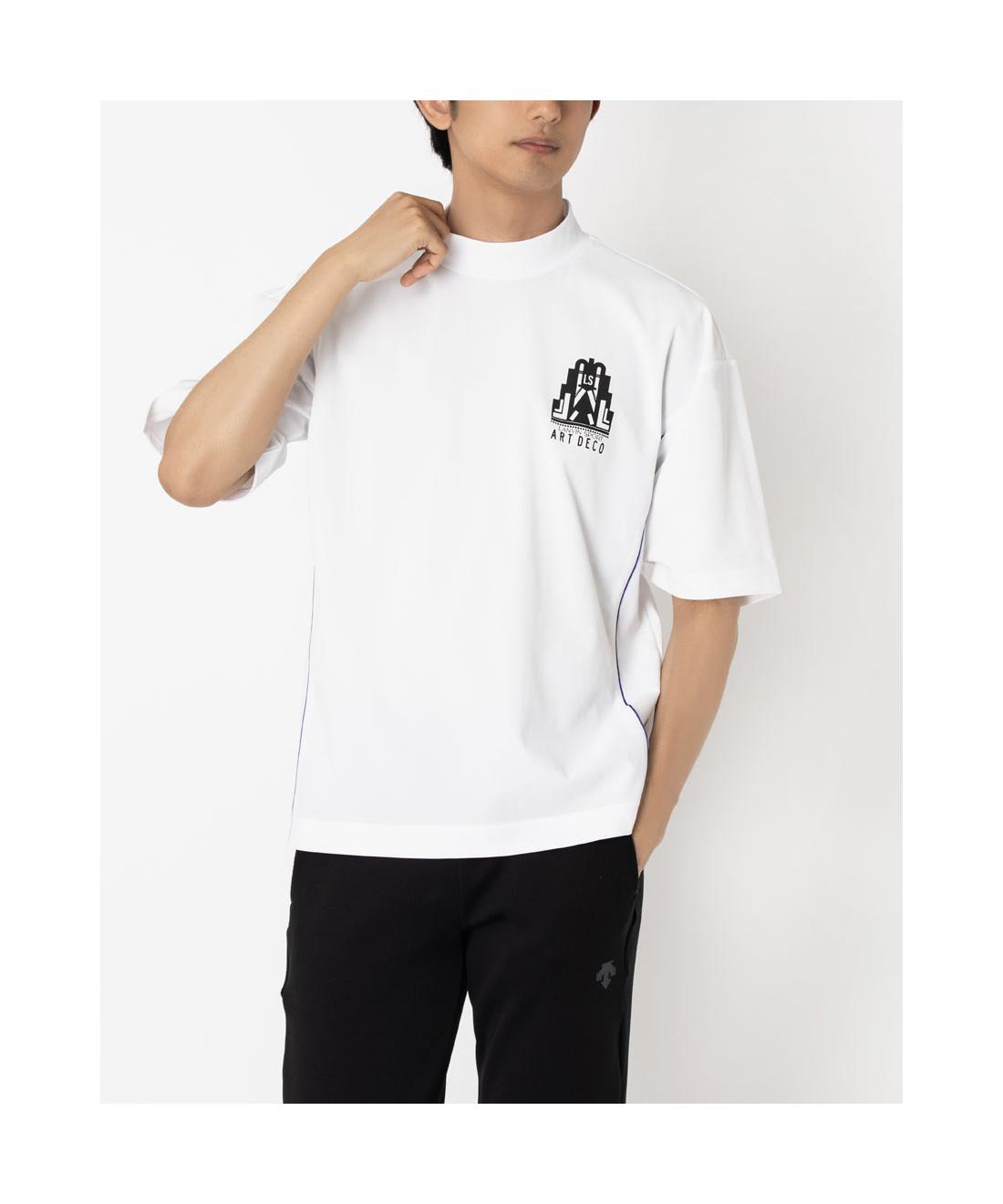【百貨店大売り出し 37%OFF】【堅苦しさ】ランバン スポール LANVIN SPORT デコ・ソウザ100周年 モックネックシャツ メンズ 成人男性 吸汗 UV撥ねのける UPF50+ 伸ばすこと 遮熱 クーリング ゴルフ 2025年秋冬ひな形 VG5FHS25M