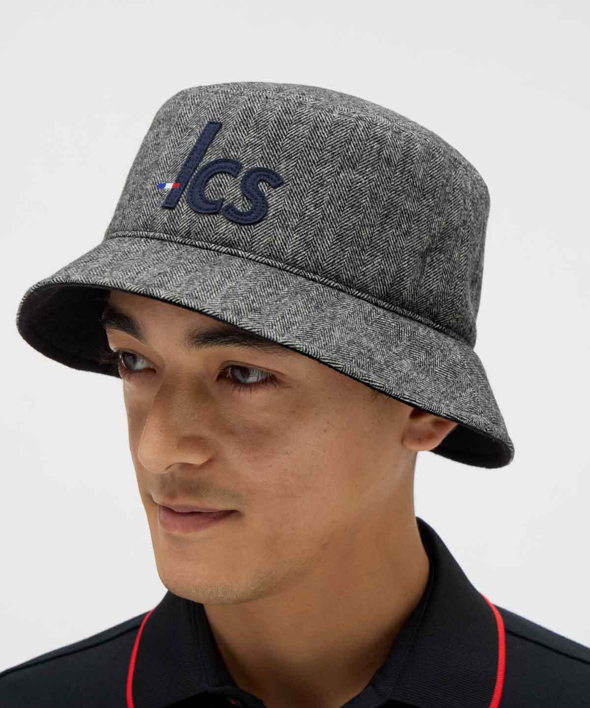 【公式】ルコックスポルティフ ゴルフ le coq sportif golf ロゴデザインハット メンズ 男性 部分吸汗速乾 部分抗菌防臭 帽子 ゴルフ おしゃれ スポーツ ブランド LG5FCP71M 2025年秋冬モデル