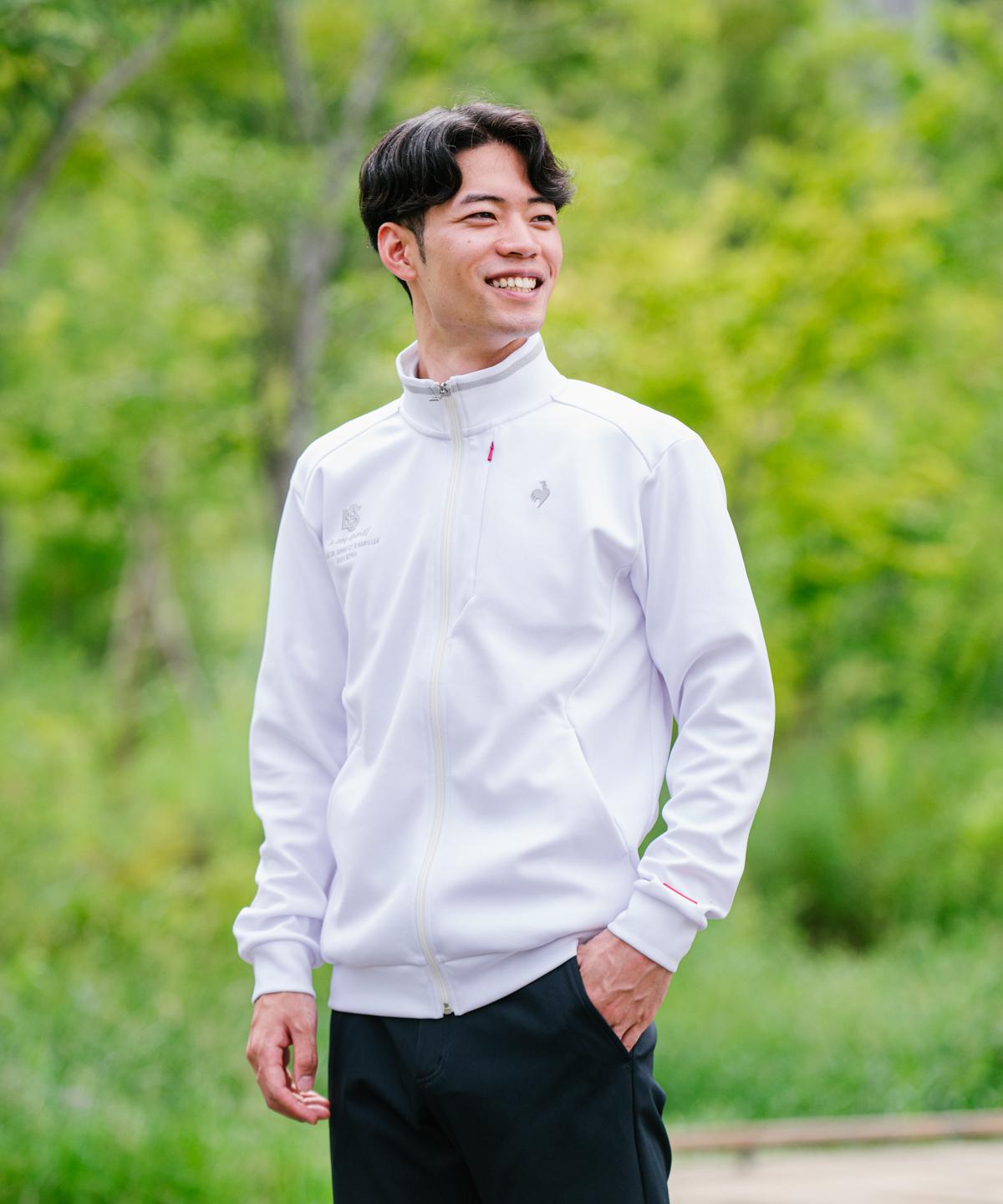 【堅苦しさ】ルコックスポルティフ ゴルフ le coq sportif golf 【直営店制限事項】フルジップカットソー メンズ 成人男性 吸汗 UVとり捨てる 伸ばすこと 長袖プルオーバー ゴルフ 今めかしい 運動競技 LG5FSWD0M