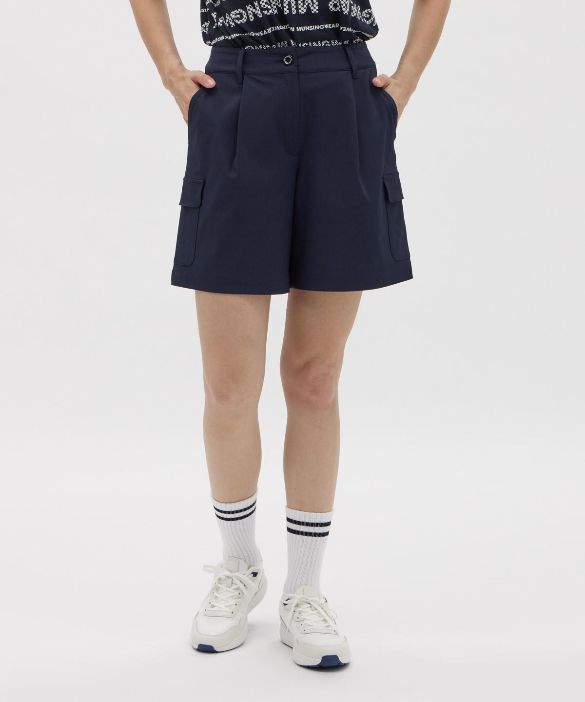 【堅苦しさ】マンシングウェア MUNSINGWEAR はっ水二分の一ズボン下 バミューダズボン下 カーゴポケット レディース 成人女性 2WAY伸ばすこと 遊撃手ズボン下 ボトムス ゴルフ MG5FHP21L