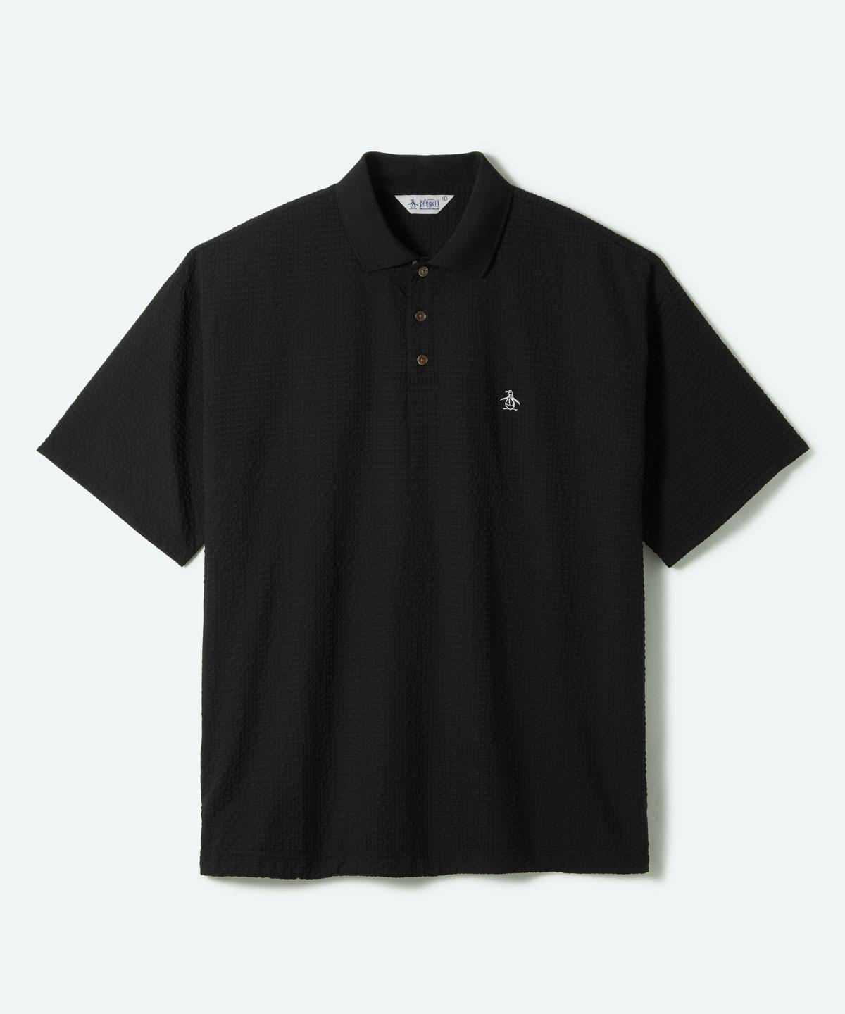 【百貨店大売り出し 40%OFF】【堅苦しさ】ペンギン バイ マンシングウェア penguin BY MUNSINGWEAR DOTAIR POLO SHIRT メンズ 成人男性 半袖 朱夏スポーツシャツ 裾ドローコード付 軽さ ゴルフ 今めかしい MU5FHS05M 2025年秋冬ひな形