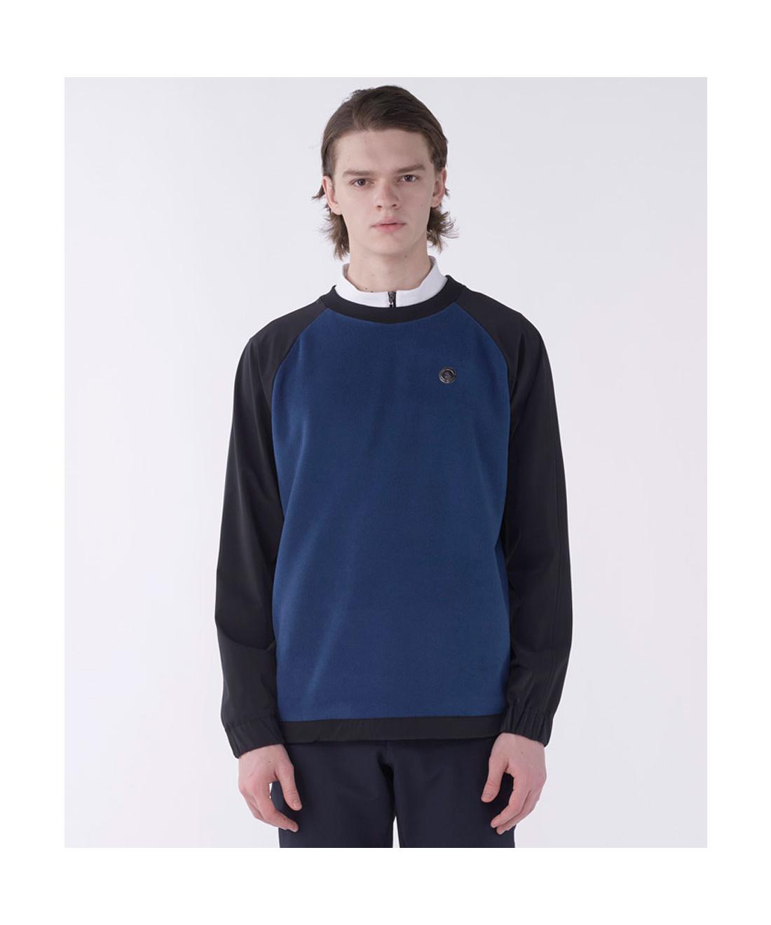 【公式】ランバン スポール LANVIN SPORT トスカーナフリースハイブリッドプルオーバー メンズ 男性 部分ストレッチ 部分保温 ゴルフ 日常使い おしゃれ スポーツ ブランド VG5FSW61M 2025年秋冬モデル｜デサント公式通販　店
