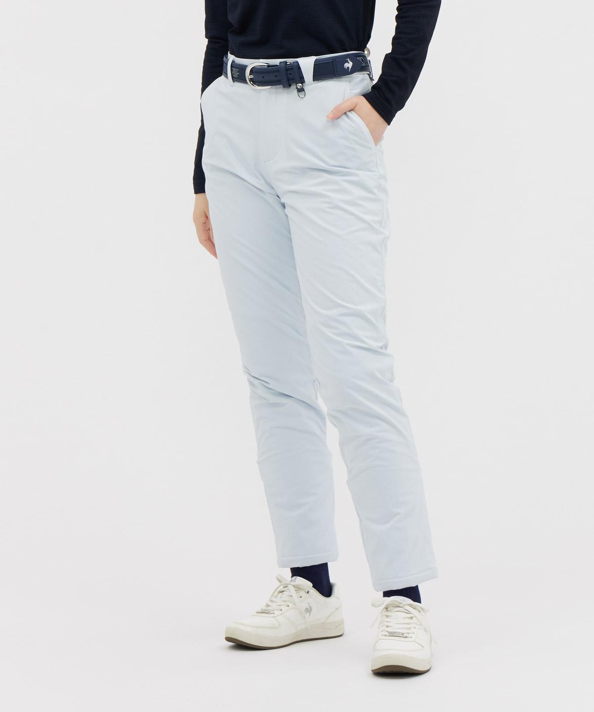 【百貨店大売り出し 40%OFF】【堅苦しさ】ルコックスポルティフ ゴルフ le coq sportif golf ウォームロングパンツ レディース 亭主もち はっ水 2WAY伸ばすこと 蓄熱保温 HEAT NAVI コーデュラ原料品 ボトムス ゴルフ LG5FLP80L 2025年秋冬ひな形