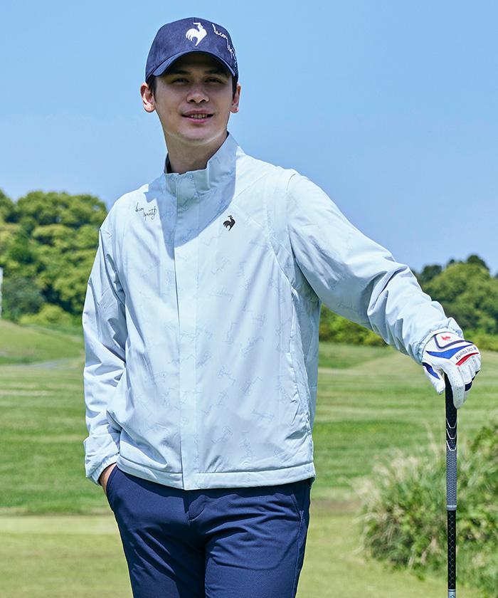 【公式】ルコックスポルティフ ゴルフ le coq sportif golf 袖取り外し可能 ヒートマッピング2WAYジャケット メンズ 男性 HEAT NAVI 防風 はっ水 蓄熱保温 ウィンドブレーカー ゴルフ LG5FWB01M｜デサント公式通販　店