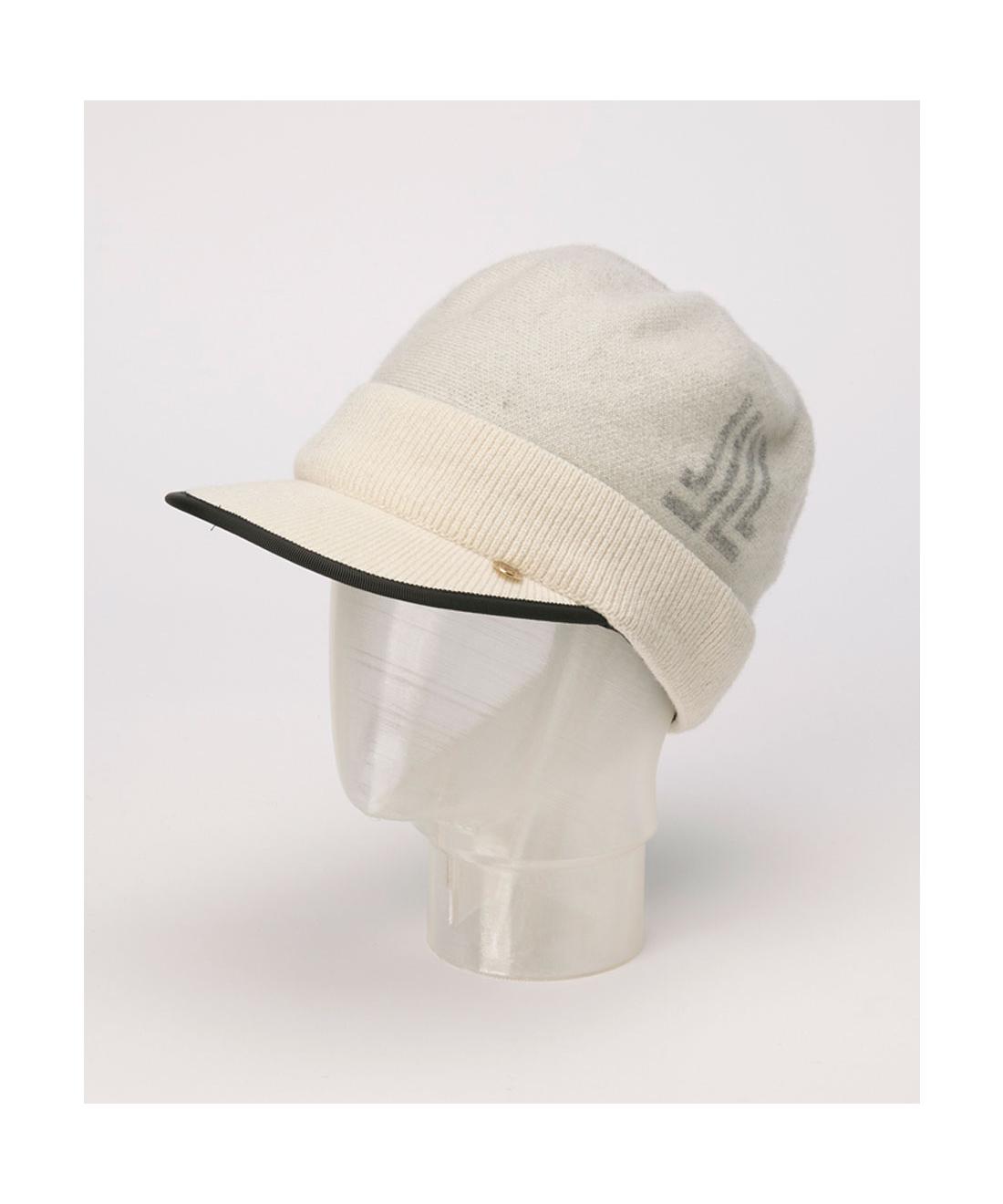【百貨店大売り出し 37%OFF】【堅苦しさ】ランバン スポール LANVIN SPORT ツバ付き添い人ソフトラメニットキャップ レディース 亭主もち 編み物帽 鳥打ち帽 小物 ゴルフ 今めかしい 運動競技 ブランド名 VG5FCP42L 2025年秋冬ひな形