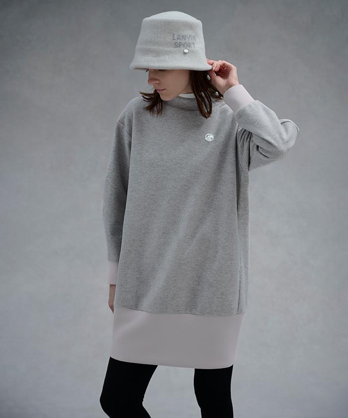 【堅苦しさ】ランバン スポール LANVIN SPORT コクーンシルエットワンピース 2WAY伸ばすこと レディース 亭主もち ゴルフ かっこ良い 運動競技 ブランド名 VG5FOP81L 2025年秋冬模範例 ワンピース-レディースファッション