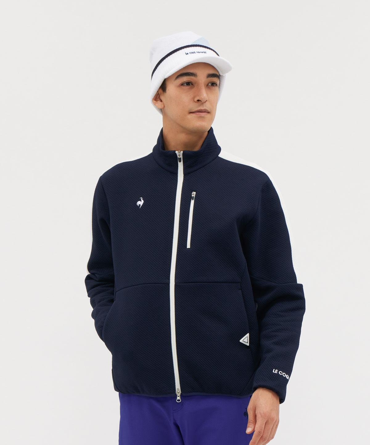 【百貨店大売り出し 40%OFF】【堅苦しさ】ルコックスポルティフ ゴルフ le coq sportif golf キルティングミドラー フルジップ メンズ 成人男性 はっ水 伸ばすこと 保温 MOTION 3D ゴルフ 運動競技 2025年秋冬ひな形 LG5FSW03M