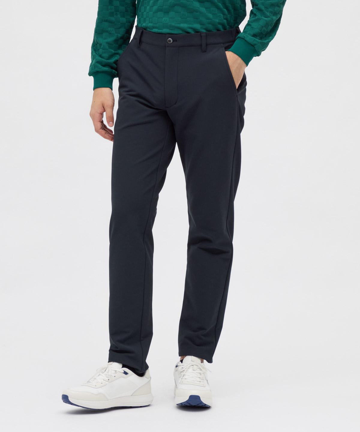 【百貨店大売り出し 40%OFF】【堅苦しさ】マンシングウェア MUNSINGWEAR 防風伸ばすことズボン下 メンズ 成人男性 ロングズボン下 ボトムス ワンポイント ゴルフ アウトドア 2025年秋冬ひな形 MG5FLP81M