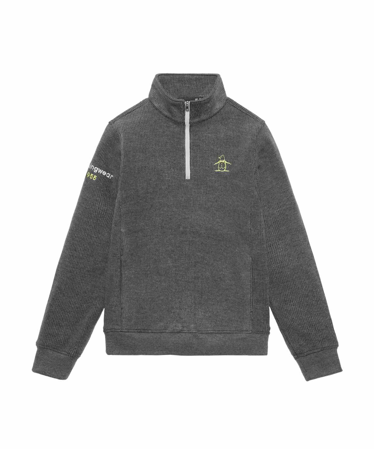 【堅苦しさ】マンシングウェア MUNSINGWEAR スタンドカラーハーフジップカットソー レディース お上さん ペンギンロゴタイプ 吸湿熱のある状態 ゴルフ 日常使い走り MG5FSW81L