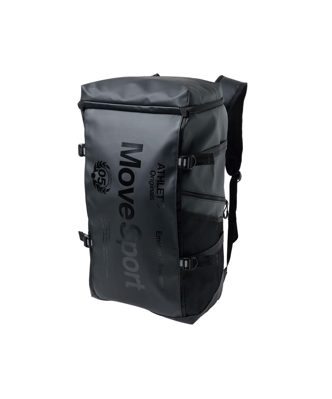 【公式】ムーブスポーツ MoveSport スクエアバッグ40｜容量：約40L ユニセックス メンズ レディース 耐水 再帰反射 部分抗菌防臭 リュック バックパック 通勤 通学 部活 トレーニング スポーツ ブランド 2026年春夏モデル ST6SBP40U