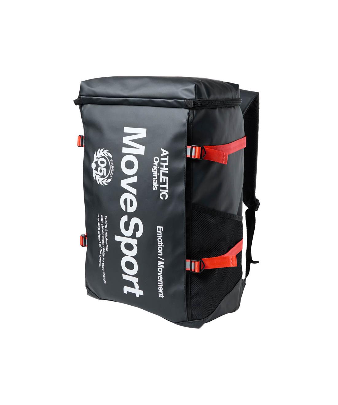 【堅苦しさ】ムーブスポーツ MoveSport 真四角御徒面子50｜電気容量：約50L ユニ一発やる メンズ レディース 耐水 再帰照りかえし 構成成分抗菌防臭 背嚢 うしろ側風呂敷き包み 形づくる 通い 通学 部活 寄宿舎 運動競技 ブランド名 2026年春夏青写真 ST6SBP50U