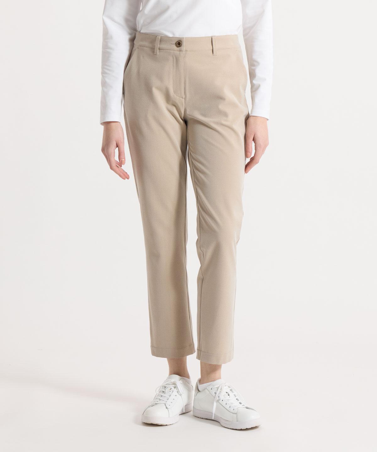 【堅苦しさ】マンシングウェア Munsingwear 2WAYストレッチハウンドトゥース地柄ズボン下 レディース 成人女性 2WAY伸ばすこと 吸汗 ロングズボン下 ボトムス ゴルフ 2026年春夏模範例 MG6SLP33L