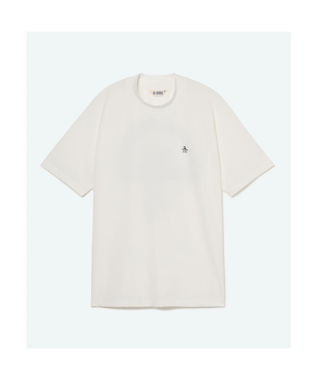 【堅苦しさ】ペンギン バイ マンシングウェア Penguin by Munsingwear ペンギングラフィックモックネックシャツ 半袖 鹿の子 ユニ一発やる メンズ レディース ゴルフ 2026年春夏ひな形 MU6SHS04M