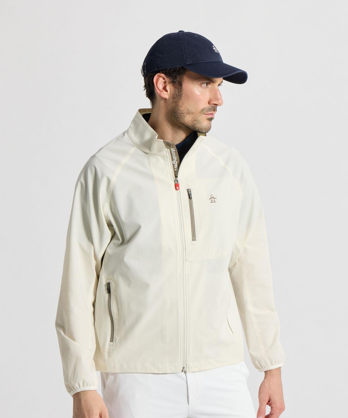 【堅苦しさ】マンシングウェア MUNSINGWEAR ソロテックスユーティリティジャケット フルジップ メンズ 成人男性 はっ水 2WAY伸ばすこと 上衣 御召しもの ゴルフ 2026年春夏ひな形 MG6SJK21M