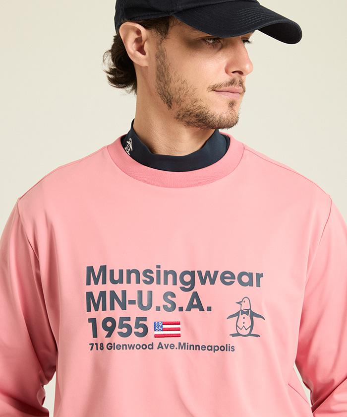 【堅苦しさ】マンシングウェア MUNSINGWEAR はっ水カットソー KARUISHI メンズ 成人男性 伸ばすこと UV撥ねのける UPF50+ ゴルフ スポーティー 2026年春夏ひな形 MG6SSW31M