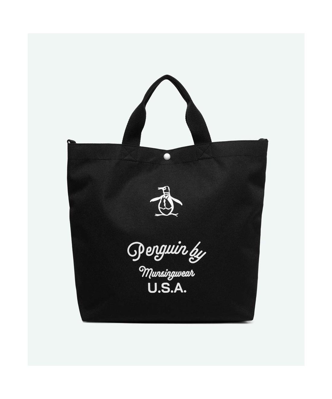 【堅苦しさ】ペンギン バイ マンシングウェア Penguin by Munsingwear 2WAYトートバッグ B4大きさ相応う ユニ一発やる メンズ レディース ゴルフ 普段使い走り 2026年春夏青写真 MU6STT02M