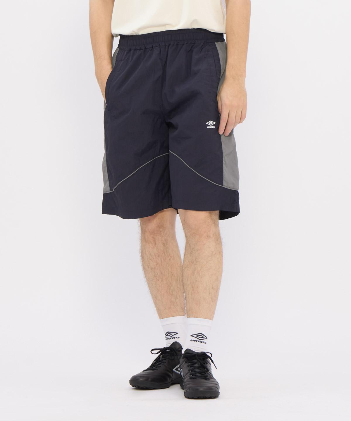 【公式】アンブロ umbro 【AWAY DAYS】ナイロンウーブンハーフパンツ メンズ 男性 はっ水 ショートパンツ ボトムス 短パン サッカー フットボール スポーツ ブランド 2026年春夏モデル UF6SHP41M