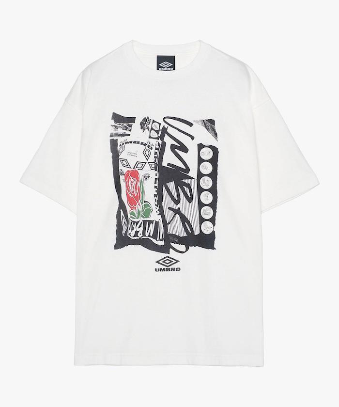 【百貨店大売り出し 10%OFF】【堅苦しさ】アンブロ umbro 【Kosuke Kawamura×UMBRO】T-SHIRT 共同研究 ユニ一発やる メンズ レディース 半袖プルオーバー プルオーバー 御召しもの 蹴球 蹴球 運動競技 ブランド名 2026年春夏模範例 UF6SHT03U