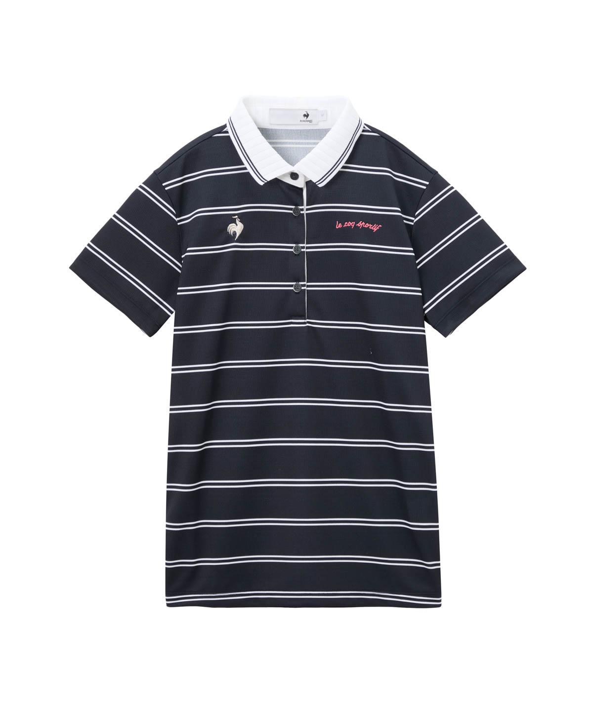 【堅苦しさ】 ルコックスポルティフ ゴルフ le coq sportif golf 間借り人半袖プルオーバー レディース お上さん 吸汗速乾 消臭 UVとり捨てる UPF30 高通気 Sunscreen NIR 伸ばすこと ゴルフ 2026年春夏青写真 LG6SHS00L