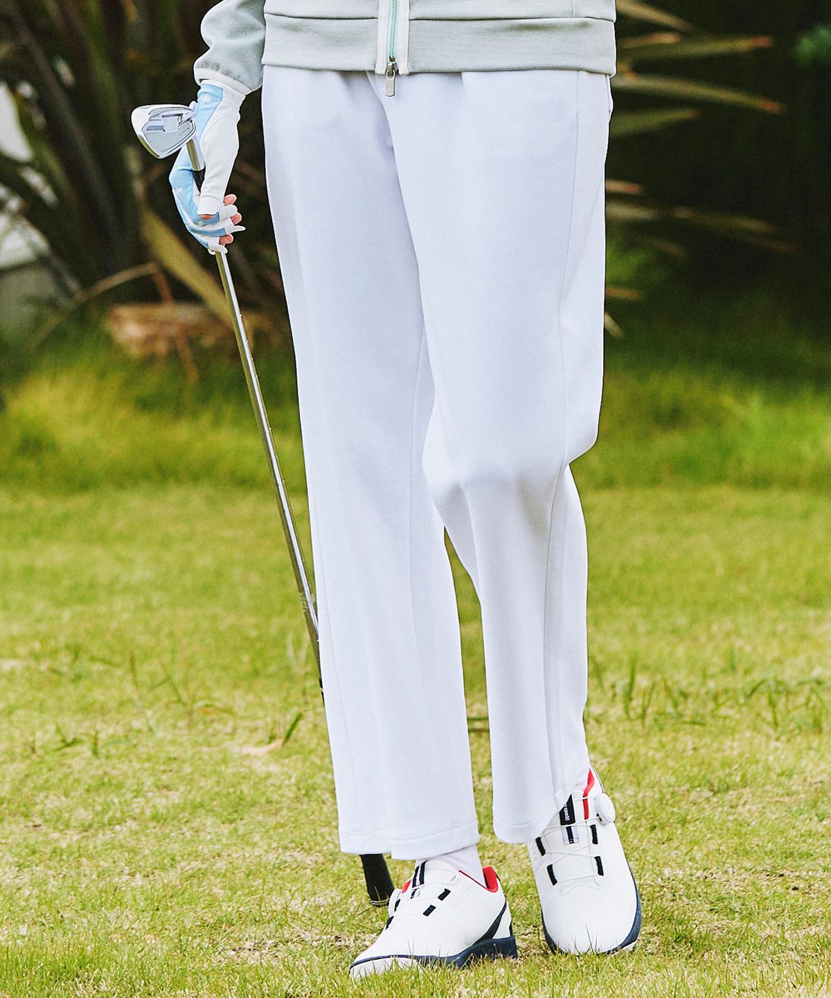 【公式】 ルコックスポルティフ ゴルフ le coq sportif golf 1タックロングパンツ レディース 女性 吸汗 ストレッチ UVカット UPF50 遮熱 Sunscreen NIR ロングパンツ ゴルフ 2026年春夏モデル LG6SLP50L