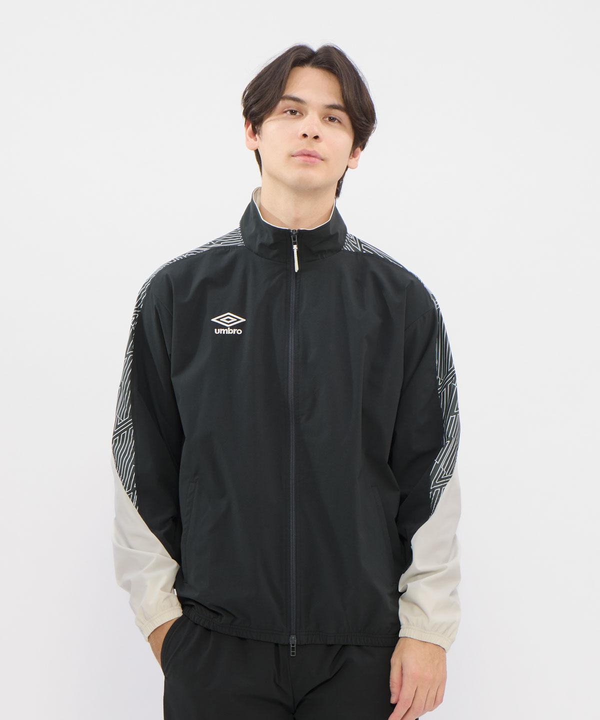 【堅苦しさ】アンブロ umbro 【THE THIRD by UMBRO】気流上衣 メンズ 成人男性 軽さ はっ水 伸ばすこと かき鳴らす 移し替える 蹴球 蹴球 運動競技 ブランド名 2026年春夏青写真 UF6SWB40M