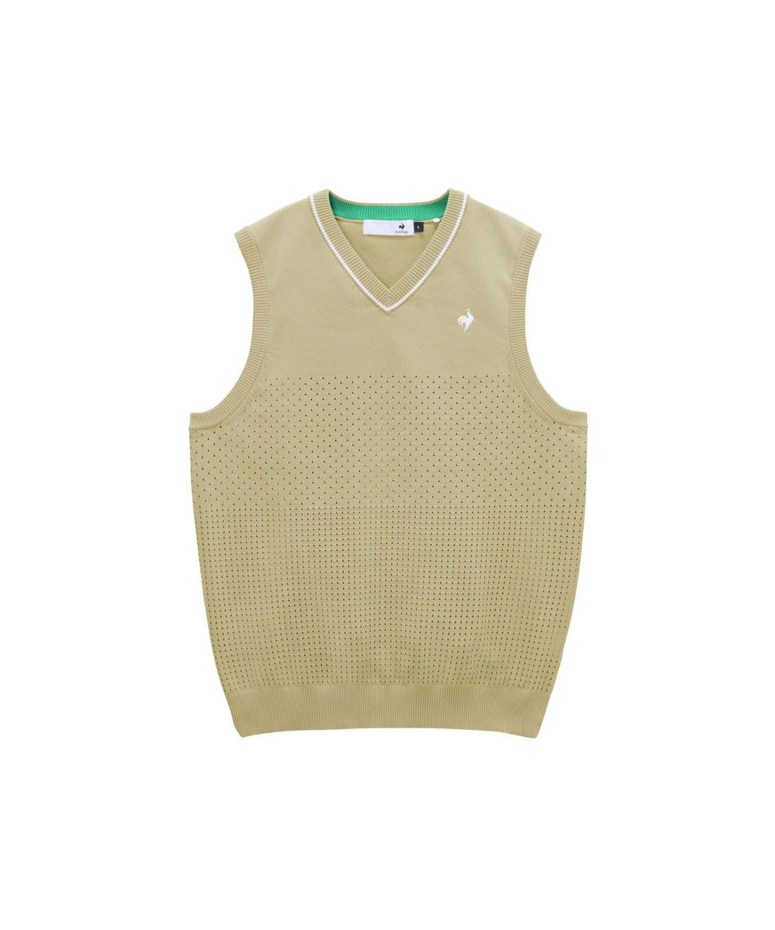 【公式】 ルコックスポルティフ ゴルフ le coq sportif golf ウォッシャブルVネックニットベスト 重ね着 メンズ 男性 手洗い可 ゴルフ スポーツ 2026年春夏モデル LG6SVE50M
