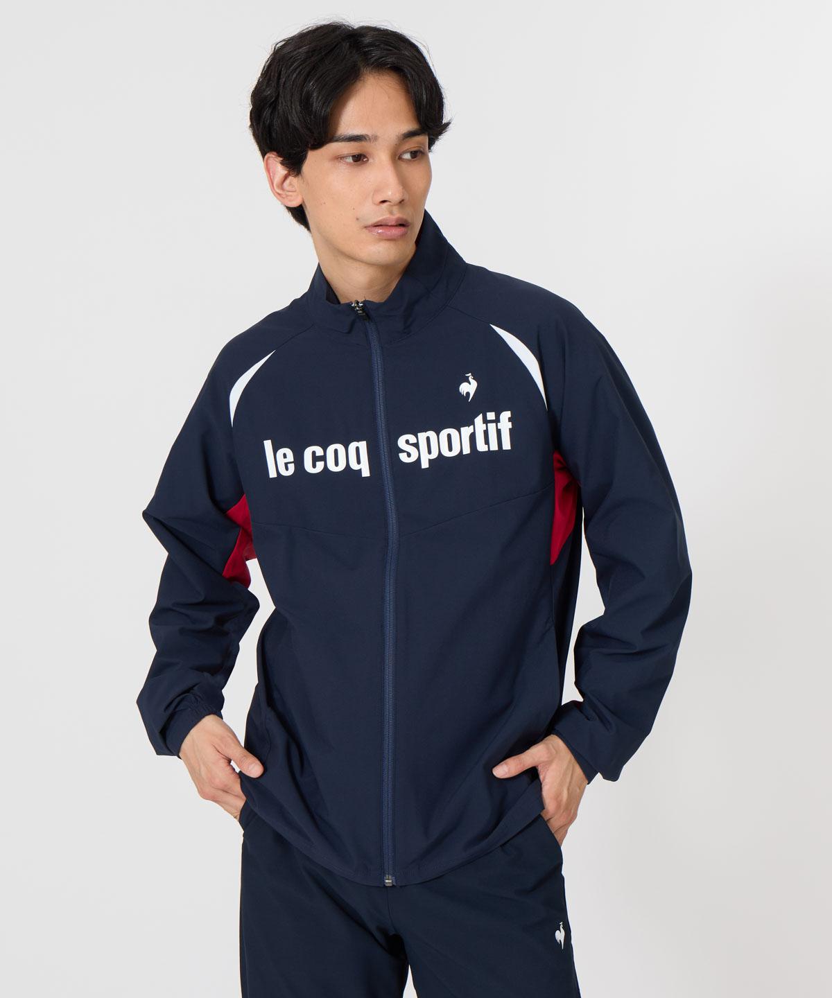 【公式】ルコックスポルティフ le coq sportif サンスクリーンクロスジャケット ジャージ メンズ 男性 はっ水 ストレッチ 形態安定 UV CUT(UPF50+) Sunscreen NIR 遮熱 クーリング(効果) トレーニング スポーツ ブランド 2026年春夏モデル LT6SJK20M