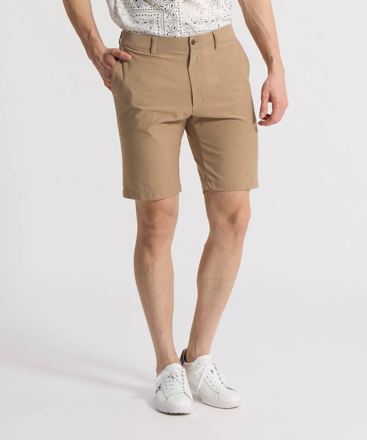【公式】マンシングウェア MUNSINGWEAR 吸汗速乾ドットメッシュハーフパンツ メッシュ素材 清涼感 メンズ 吸汗速乾 ストレッチ ゴルフ 2026年春夏モデル MG6SHP32M|デサント公式通販 店