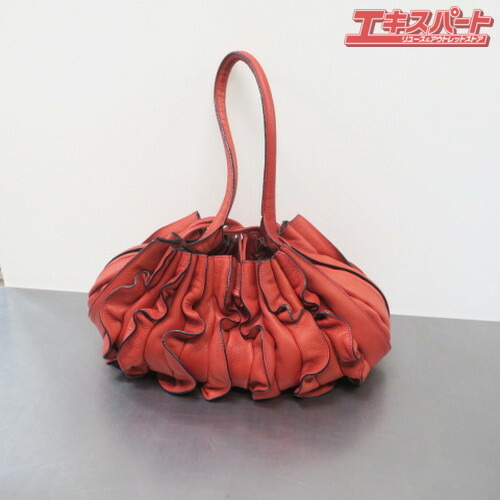 LUPOバルセロナ・レザーバッグ LUPO ルポ バルセロナ☆牛革 ハンドバッグ - メルカリ