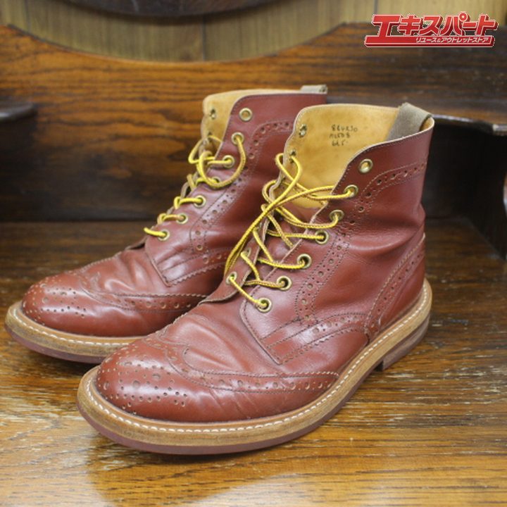 トリッカーズ Tricker\u0027s m2508 カントリーブーツ UK 6.5 デイナイトソール ブーツ 辻堂店【中古】