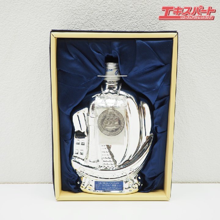 値下げ中　グロリアオーシャン ゴールデンシップボトル 特級 760ml　未開封 楽天市場】【レトロ：特級表示】グロリア オーシャン シップ