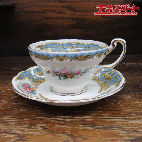 未使用 イギリス フォリー Folley 1950年-1960年製 モントローズ カップ ソーサー 辻堂店【中古】