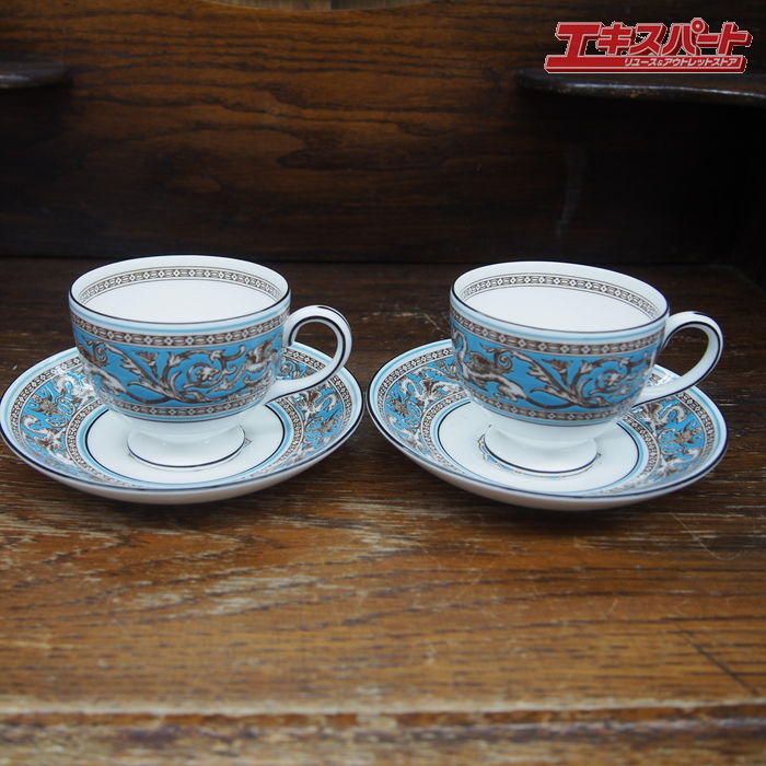 楽天市場】WEDGWOOD(ウェッジウッド) カップ＆ソーサー 青 ブルー 陶器