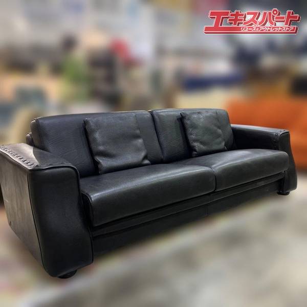 楽天市場】unico/ウニコ HOXTON LEATHER SOFA/ホクストン レザー 
