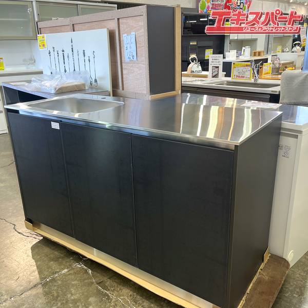 miratap ミラタップ コンパクトキッチン プレーンKプティ 混合水栓付き 未使用品 戸塚店【中古】|エキスパート店