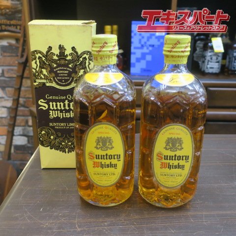 【神奈川県/群馬県/埼玉県限定発送】Suntory サントリー 角 旧ボトル 特級表記 2本セット 平塚店【中古】|エキスパート店