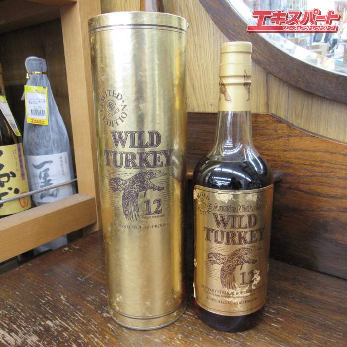 未開栓！レアボトル WILD TURKEY 12 Years old フライングターキー ゴールドラベル ワイルドターキー 12年 50.5% 辻堂店【中古】 114,895円