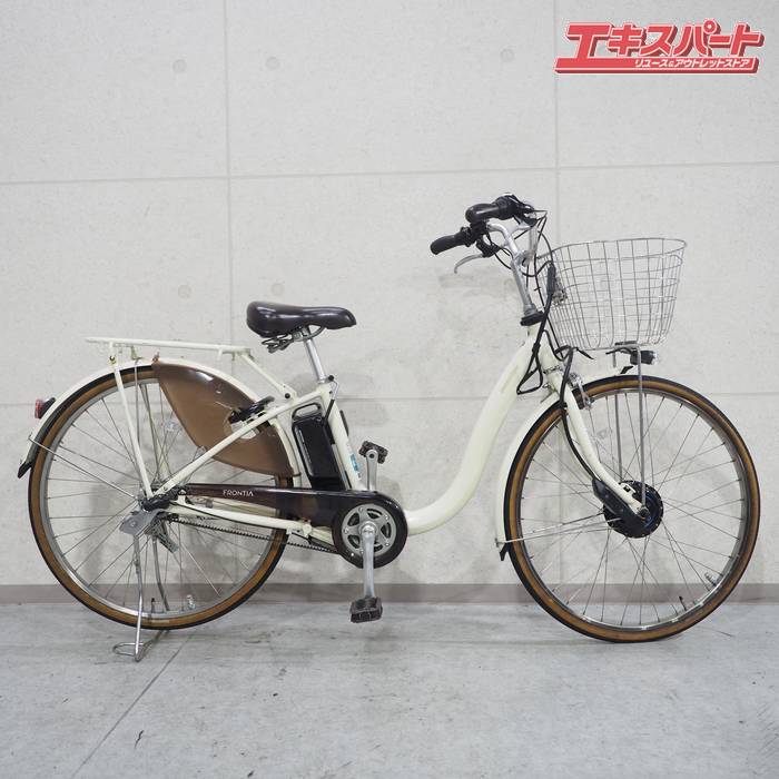 BRIDGESTONE FRONTIA DX F6DB42 2022 ブリヂストン 辺境 晴れ晴れしい 電動助けること銀輪 戸塚店【中古】