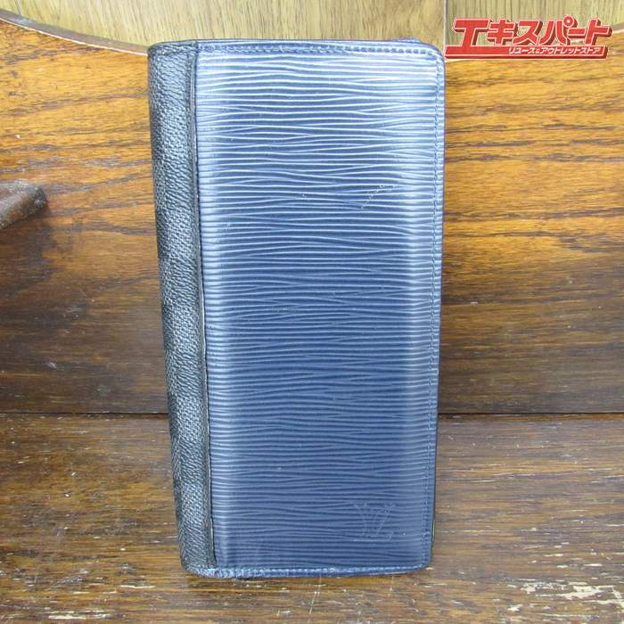 LOUIS VUITTON ルイヴィトン 長財布 ポルトフォイユ ブラザ ダミエ エピ 辻堂店【中古】