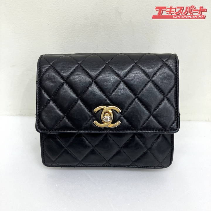 ♡ CHANEL マトラッセ　ウエストバッグ シャネル マトラッセ チェーン ウエストポーチ ウエストバッグ