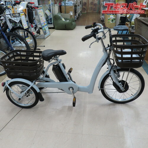 美品 ブリヂストン 電動助けること銀輪 RW0B45 RAKUTTO ラクット 手押し車 点火装置薄墨色 BRIDGISTONE 前橋店【中古】