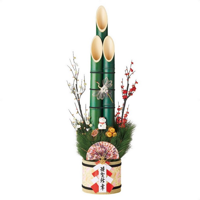 【楽天市場】彩生竹門松 H150cm 1台本格的な門松でお客様をお出迎え!正月 飾り 門松 玄関:ストア・エキスプレス 楽天市場店
