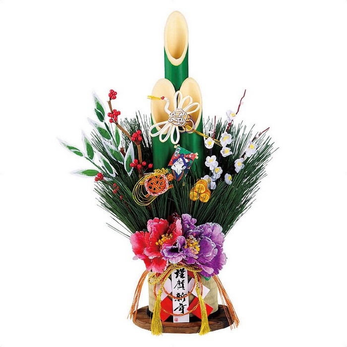 【楽天市場】牡丹生竹門松 H60cm 1台絢爛豪華な本格門松。正月 飾り 門松 玄関:ストア・エキスプレス 楽天市場店