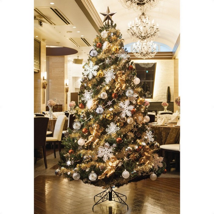 超売筋のゴージャスツリーで他店を圧倒 輝くエンジェルがノスタルジックな雰囲気を演出 クリスマスツリー クリスマス Led クリスマスツリー オーナメント 北欧 300cm Led おしゃれ クリスマスツリー 300cm 飾り 送料無料 コンチネンタルツリーセット エンジェル H300